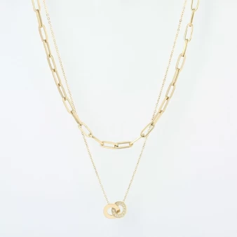 Claudia gold necklace - Zag...
