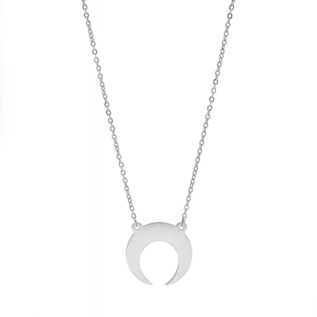 Collier Luna en argenté - Zag Bijoux