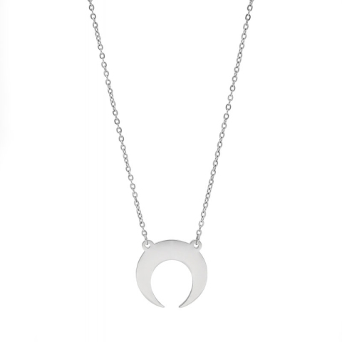 Luna necklace in silver - Zag Bijoux