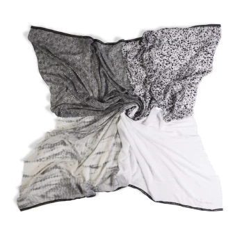 Sophie scarf in white, gray...