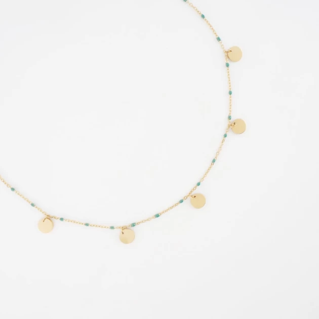 Collier Olso turquoise en...