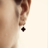 Boucles d’oreilles Velasquez vertes dorées - Zag Bijoux