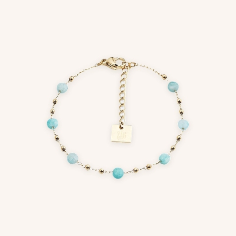 Zoé bracelet in gold steel - Zag Bijoux
