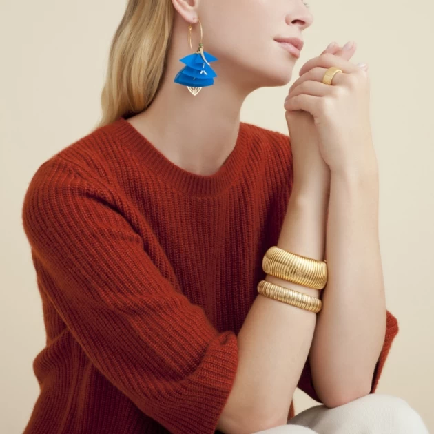 Bracelet Breva or - Gas bijoux