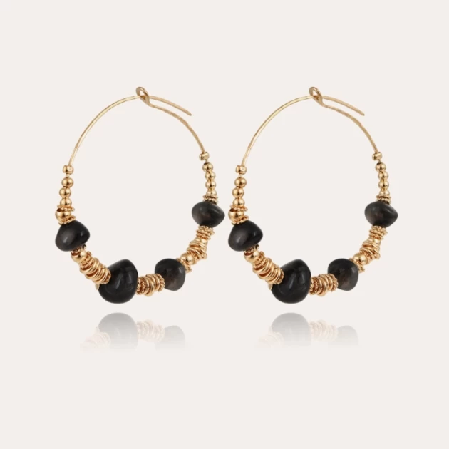 Biba gold hoop earrings -...