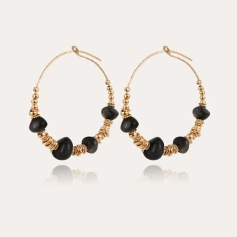 Biba gold hoop earrings -...