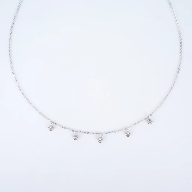 Ava necklace in stainless steel - Zag bijoux