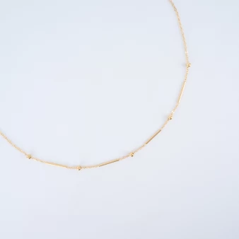Amélia necklace in gold stainless steel - Zag bijoux