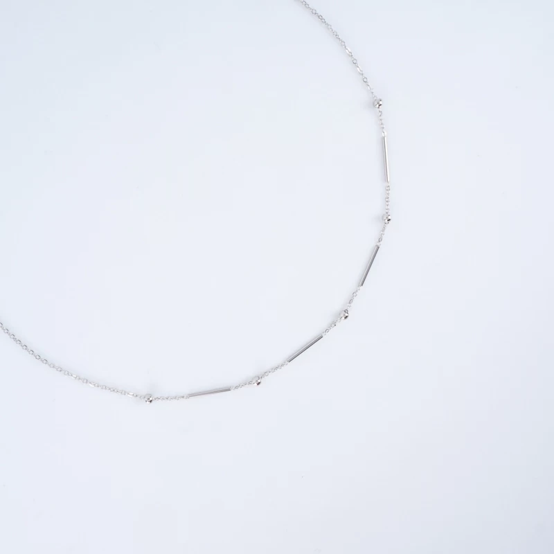 Amélia necklace in stainless steel - Zag bijoux