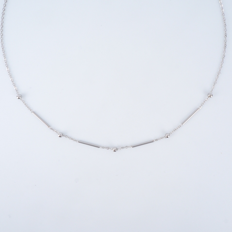 Amélia necklace in stainless steel - Zag bijoux