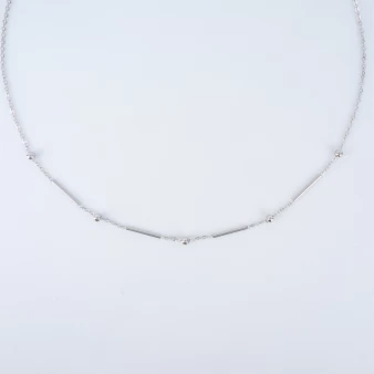 Amélia necklace in stainless steel - Zag bijoux