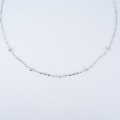 Amélia necklace in stainless steel - Zag bijoux