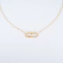 Ellie necklace in gold steel - Zag bijoux