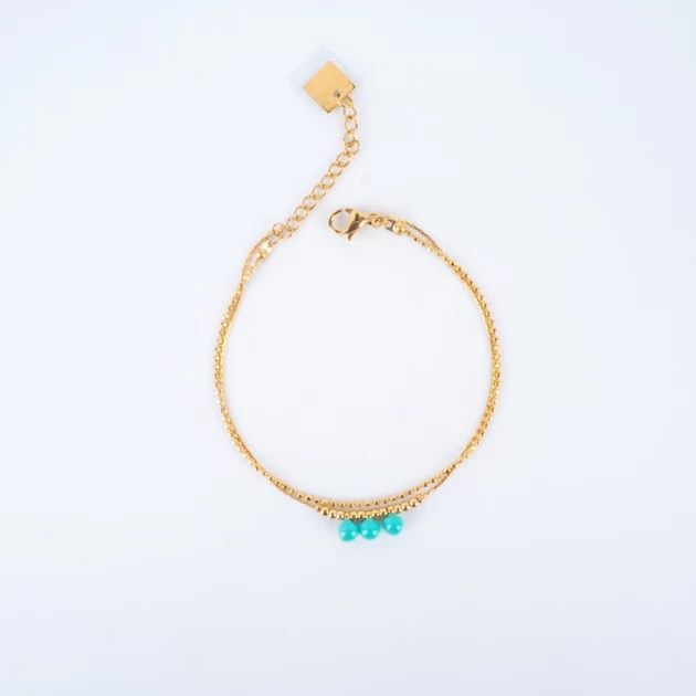 Maddy double chain bracelet...