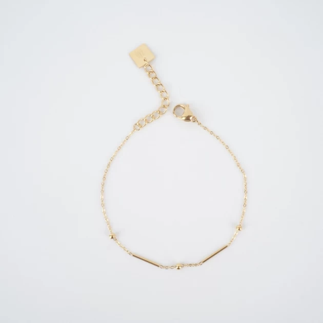 Bracelet Eden en acier inoxydable doré - Zag Bijoux