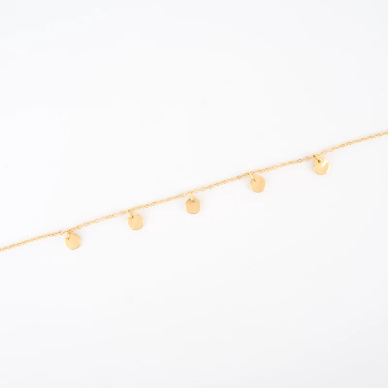 Golden Pastilles bracelet in stainless steel - Zag Bijoux
