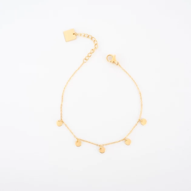 Golden Pastilles bracelet in stainless steel - Zag Bijoux