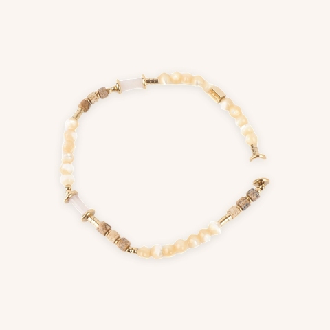 Elastic bracelet decorated with stones - Zag Bijoux