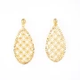 Brigitte golden steel earrings - Zag Bijoux