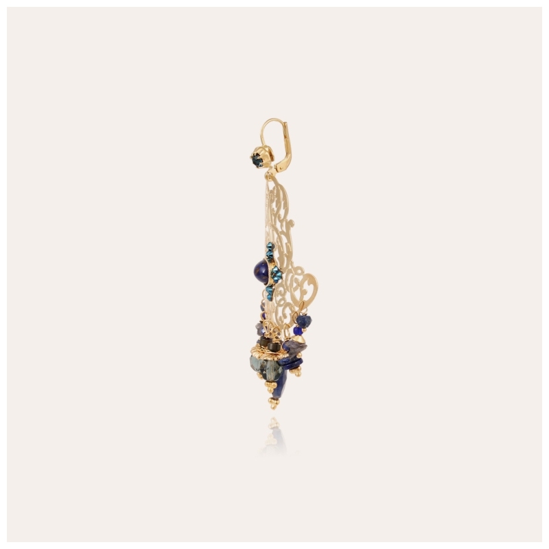 Charlie gold earrings - Gas bijoux