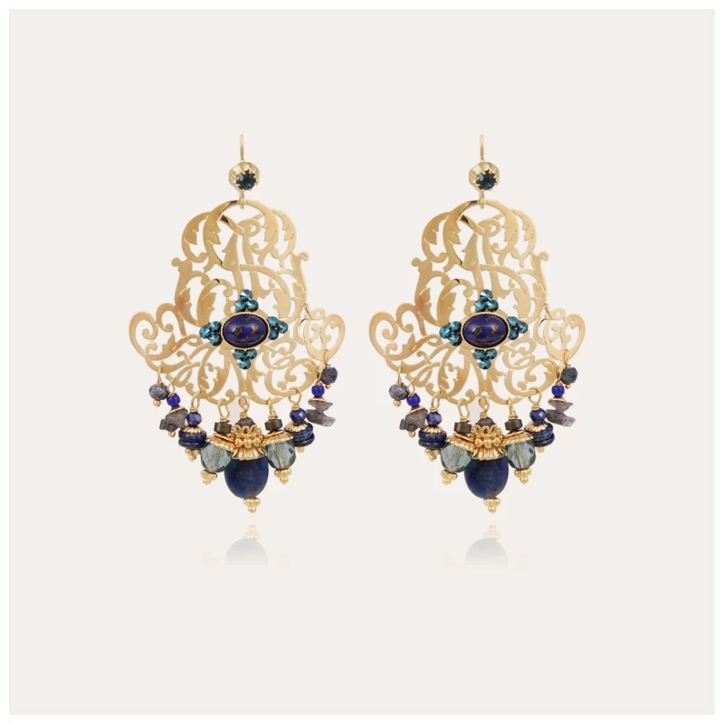 Charlie gold earrings - Gas bijoux