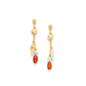 3 tassel earrings - Nature bijoux