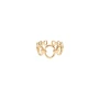 Circle ring in gold plated - By164 Paris