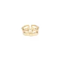 Esther ring in gold plated - By164 Paris