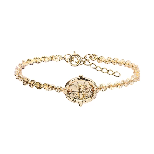Gold-plated Azelie bracelet...