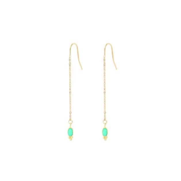 Turquoise gold plated Lola...