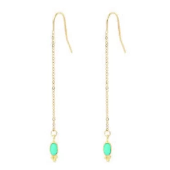Turquoise gold-plated Lola...