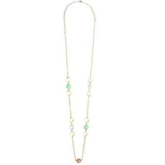 Gold-plated Alexandra necklace - By164 Paris