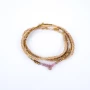 Yuna multiturn bracelet semi precious stones