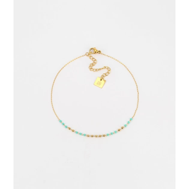 Prudence Turquoise anklet -...