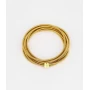 Peru bracelet gilded with fine gold - Zag bijoux