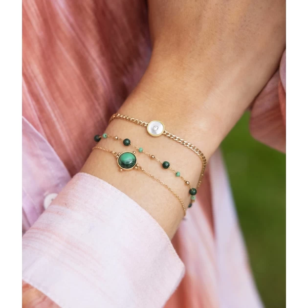 Louane bracelet in gold steel - Zag Bijoux - Zag Bijoux