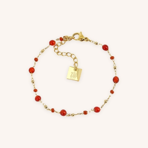 Bracelet Louane en acier doré - Zag Bijoux - Zag Bijoux