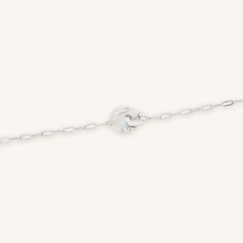 Stainless steel love bracelet - Zag Bijoux
