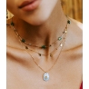 Collier ras de cou Lux doré - Zag bijoux