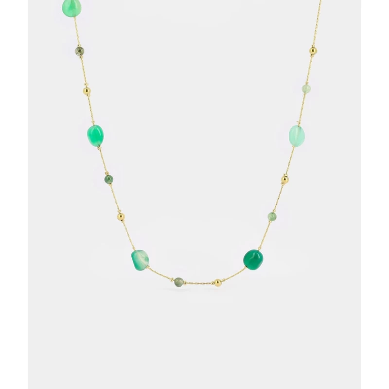 Lux gold choker necklace - Zag bijoux