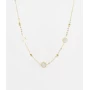 Kalina gold mother-of-pearl choker necklace - Zag bijoux