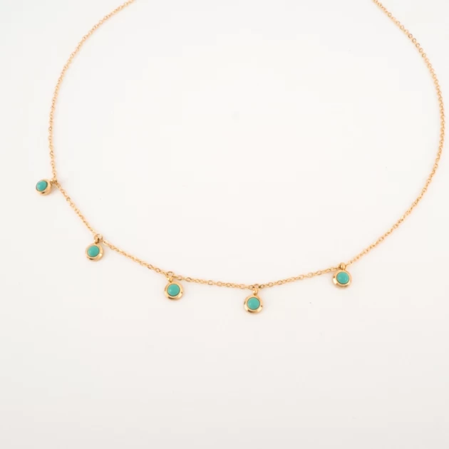 Jihane Turquoise necklace...