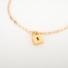 Collier Cadena en acier jaune - Zag Bijoux