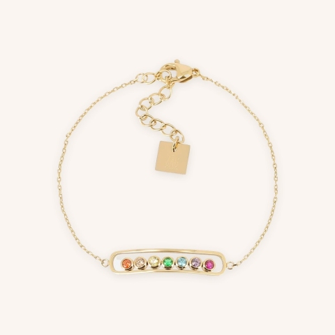 Bracelet Anaha en acier doré - Zag bijoux
