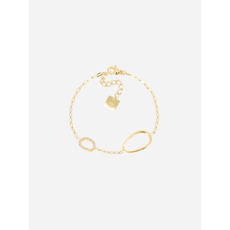 Apolo bracelet in gold-plated steel - Zag bijoux