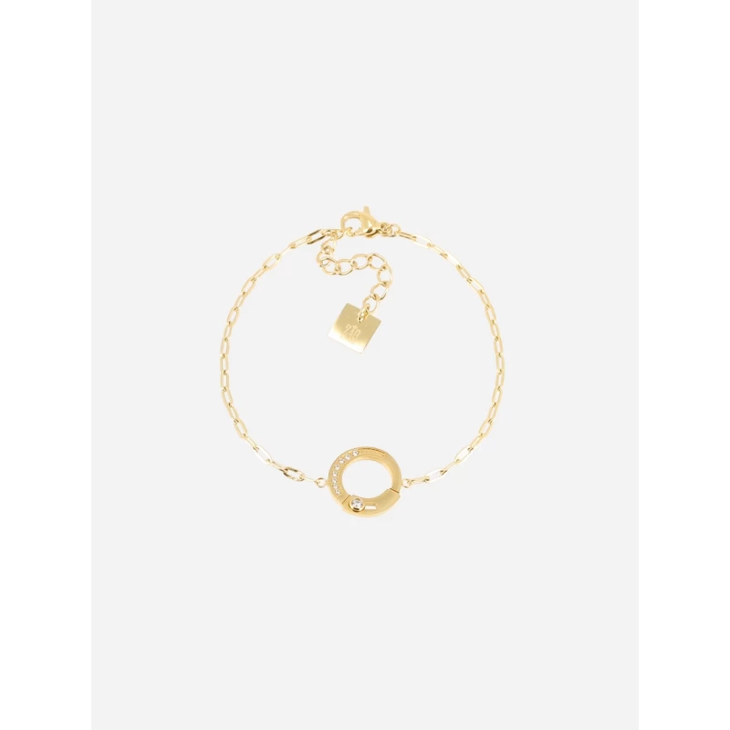 Gear bracelet in gold steel - Zag bijoux