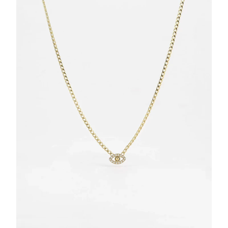 Olga necklace in gold steel - Zag bijoux