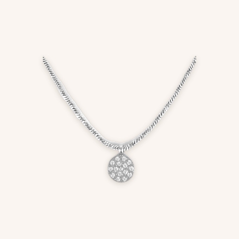 Fame necklace in steel - Zag bijoux