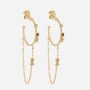 Stilla hoop earrings in gold steel - Zag bijoux
