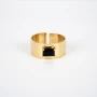 Loria gold steel ring - Zag bijoux